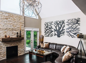 激光切割金屬墻飾，開啟墻面新“飾”界