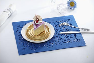 激光雕刻毛氈杯墊，日常家居好幫手