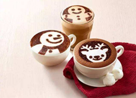 激光切割印花模板-咖啡拉花工藝的新革命！