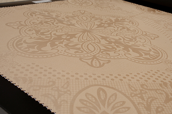 墻紙激光雕花機，開啟壁紙墻布印花燒花工藝新變革