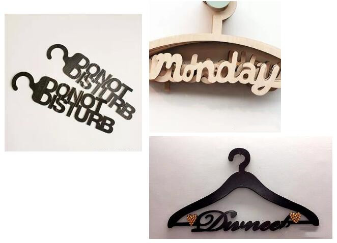 激光切割衣架，收納也要美美的